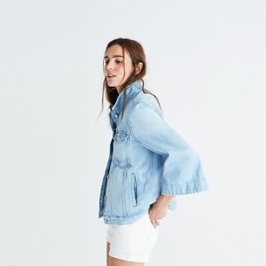 Madewell Bell Sleeve Denim Jacket